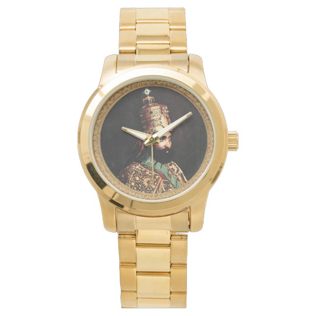Montre Haile Selassie (devant)