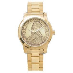 Montre Haile Selassie Empire of Ethiopia Rastafari Watch