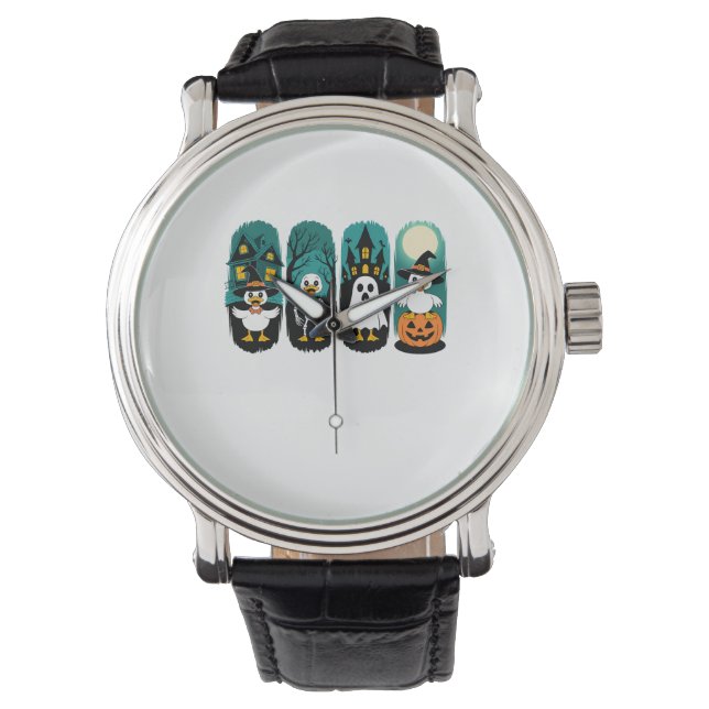 Montre Halloween de la saison éffrayante (devant)
