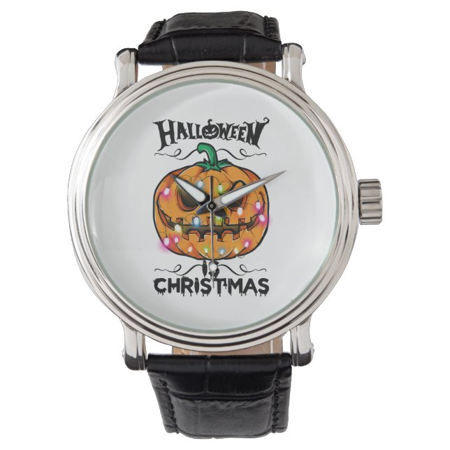 Montre Halloween est Noël (devant)