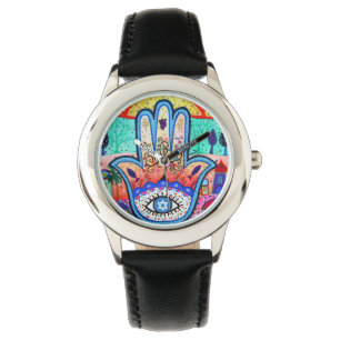 Montre Hamsa Evil Eye Judaica