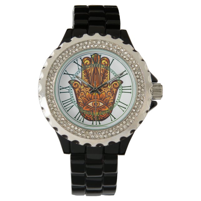 Montre Hamsa féminine (devant)