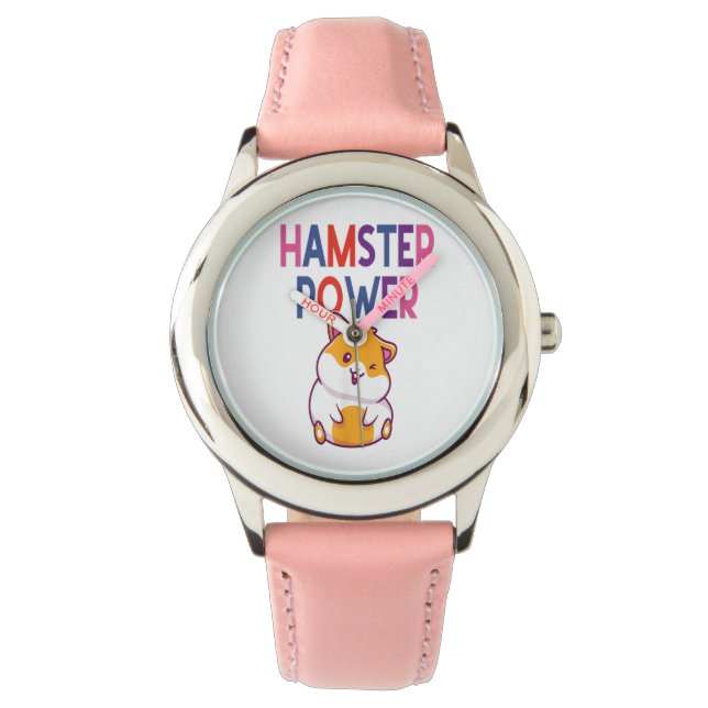 Montre Hamster Kid Watch Cadeau d'anniversaire pour vos e (devant)