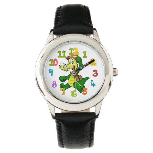 Montre Happy crocodile (devant)