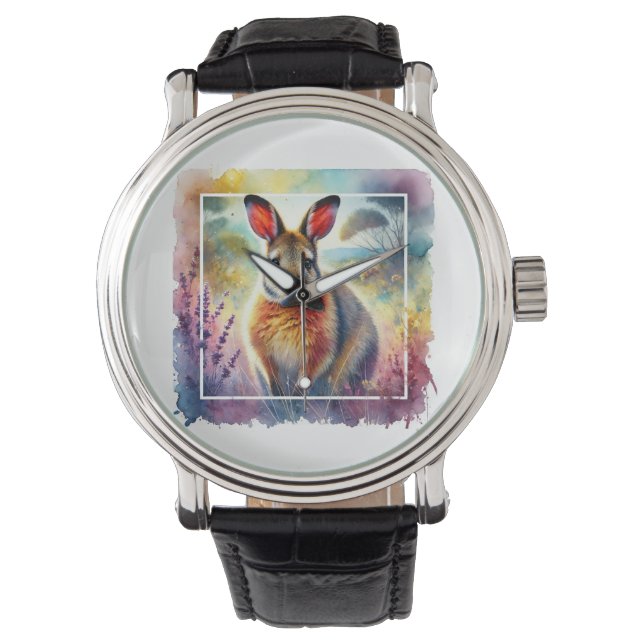 Montre Hare Wallaby 030924AREF125 - Watercolor (devant)