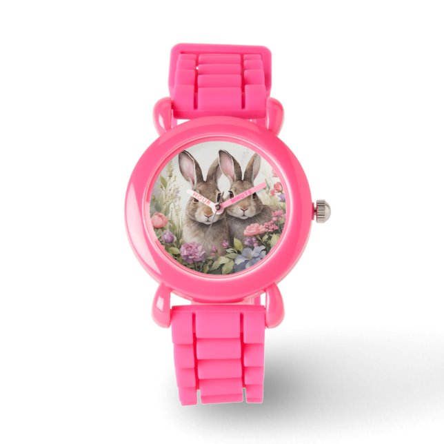Montre Hares et Fleurs sauvages (Recto)