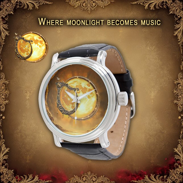 Montre Harpe Céleste de la Lune Dorée (Créateur téléchargé)