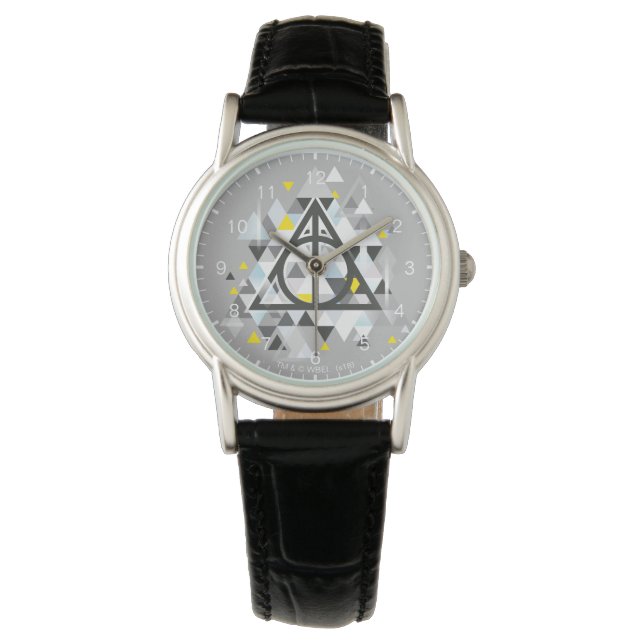 Montre Harry Potter | Geometric Deathly Hallows (devant)