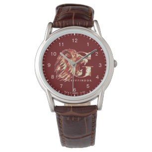Montre Harry Potter GRYFFINDOR™ Lion Aquarelle