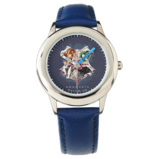 Montre Harry Potter | HOGWARTS™ Crest Aquarelle