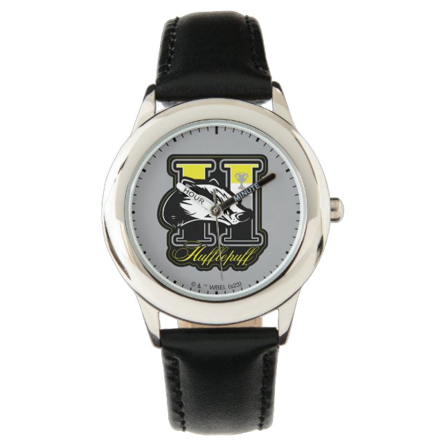 Montre HARRY POTTER™ | HUFFLEPUFF™ Badge sportif (devant)