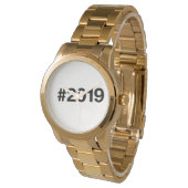 Montre Hashtag 2019 6 Anniversaire (Incliné)