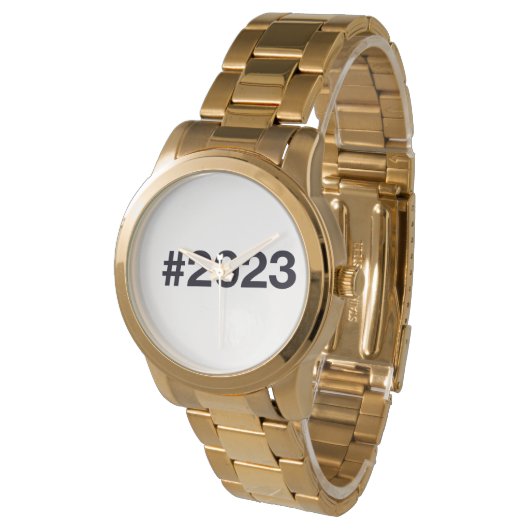 Montre Hashtag 2023 (Incliné)