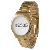 Montre Hashtag 20 Anniversaire 2005 (Incliné)