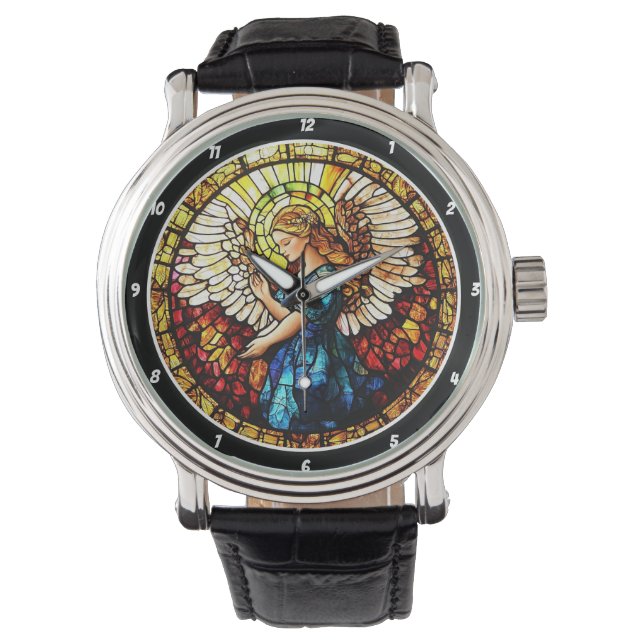 Montre Heavenly Grace Stained Glass Angel Wall (devant)