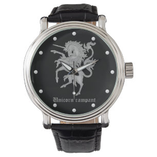 Montre Héraldique médiévale endémique de la licorne