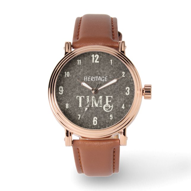 Montre Heritage Time Vintage (Recto)