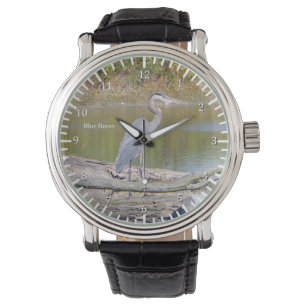 Montre Héron bleu