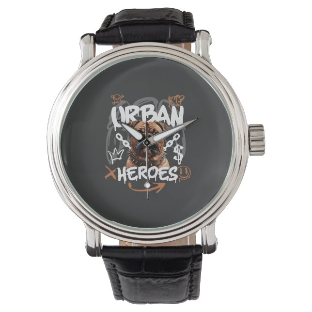 Montre Héros Urbain Chien (devant)
