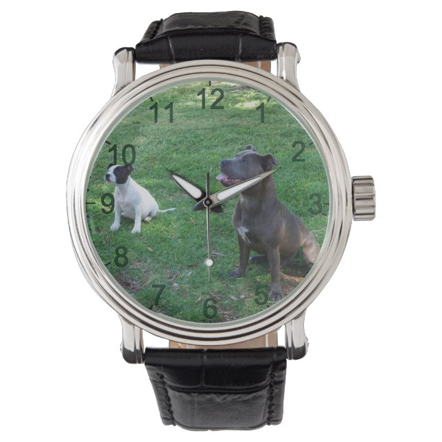 Montre Heure de traitement du personnel, Wrist Watch (devant)