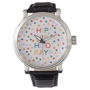 Montre Hip Hip Hooray Fêtes d'anniversaire
