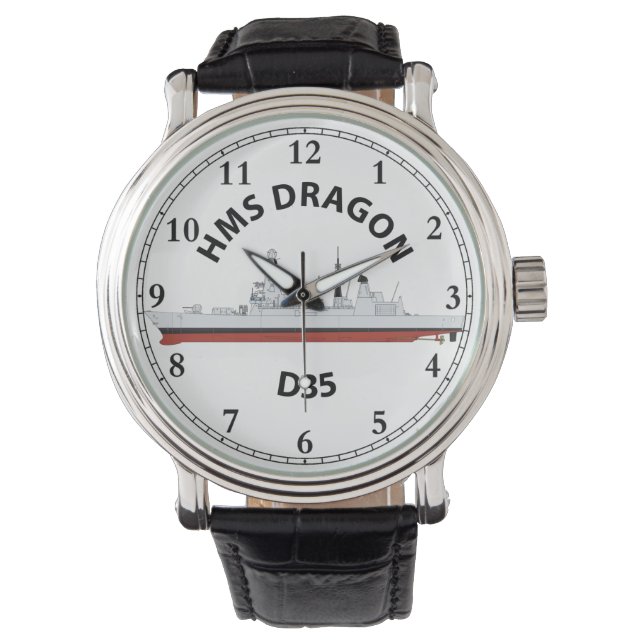 MONTRE HMS DRAGON - D35 - TYPE 45 (devant)