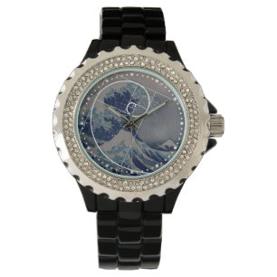 Montre Hokusai rencontre Fibonacci, rapport d'or