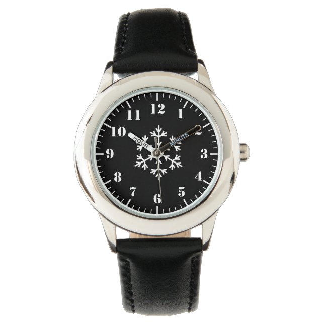 Montre Holiday Snowflake Kids Wrist Watch (devant)