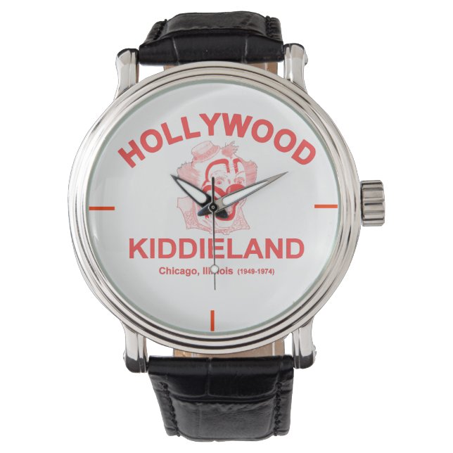 Montre Hollywood Kiddieland, Chicago, IL. Parc d'attracti (devant)