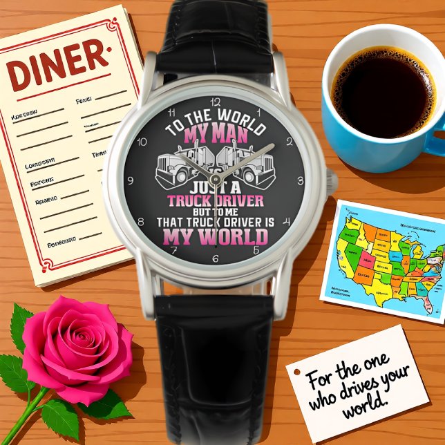 Montre Homme routier, mon monde (Créateur téléchargé)