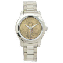 Montre Homme St. Gaudens (Double Eagle Gold Coin)