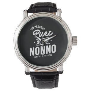 Montre Hommes 100% Pure Super Nonno Cadeau