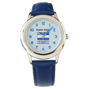 Montre Honduras et drapeau hondurien personnalisés
