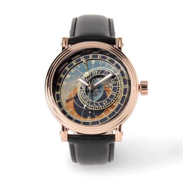 Montre Horloge Astronomique À Prague (Recto)