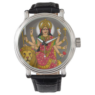 Montre Horloge de la déesse Durga