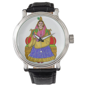 Montre Horloge de la déesse Radha