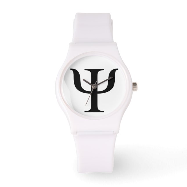 Montre Horloge logo de Psychologie (Recto)