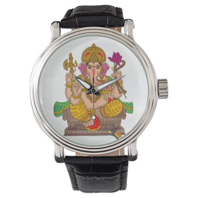 Montre Horloge Lord Ganesha (devant)