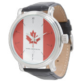 Montre Horloge métrique canadienne (Incliné)