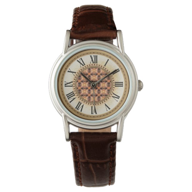 Montre Horloge murale Patterns of Light (devant)