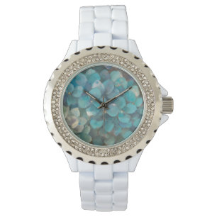 Montre Hortensia de turquoise