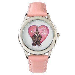 Montre Hound Dog Valentine's Day
