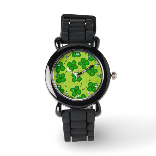 Montre Housse à quatre feuilles (Recto)