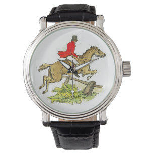 Montre Hunter Jumper Cheval Fox chasse ou Trail Ride