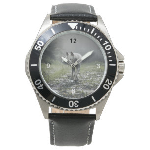 Montre Husky Sibérien Blanc