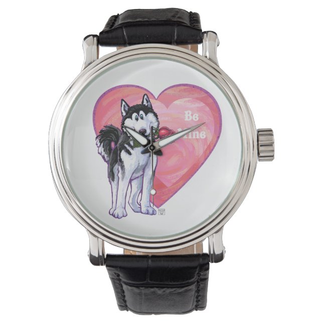 Montre Husky Valentine's Day (devant)