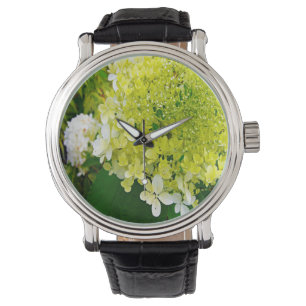 Montre Hydrangea Limelight Vert Chartreuse Élégant