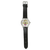 MONTRE HYPER DRAGON / GOLD CELTIC KNOTS MONOGRAMME DE PIE (Plat)