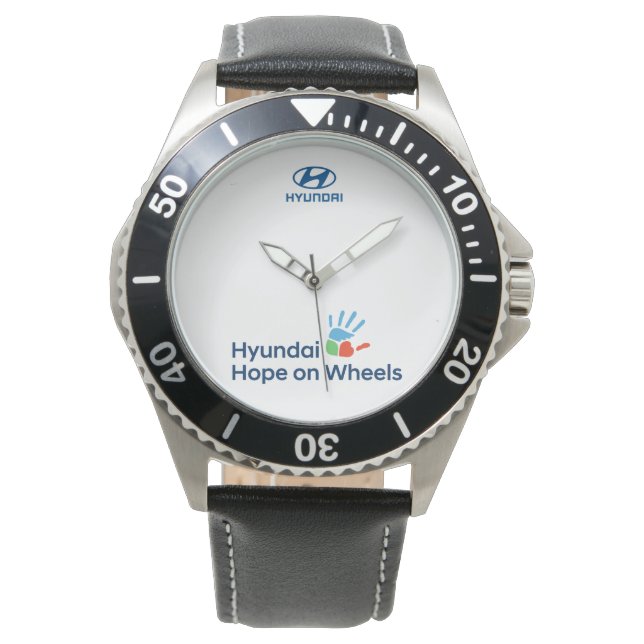 Montre Hyundai & Hope on Wheels Watch (devant)