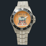 Montre "I am a DJ" Funny mignon Homme's Gift Watch<br><div class="desc">Pour votre... J'ai quelqu'un !</div>